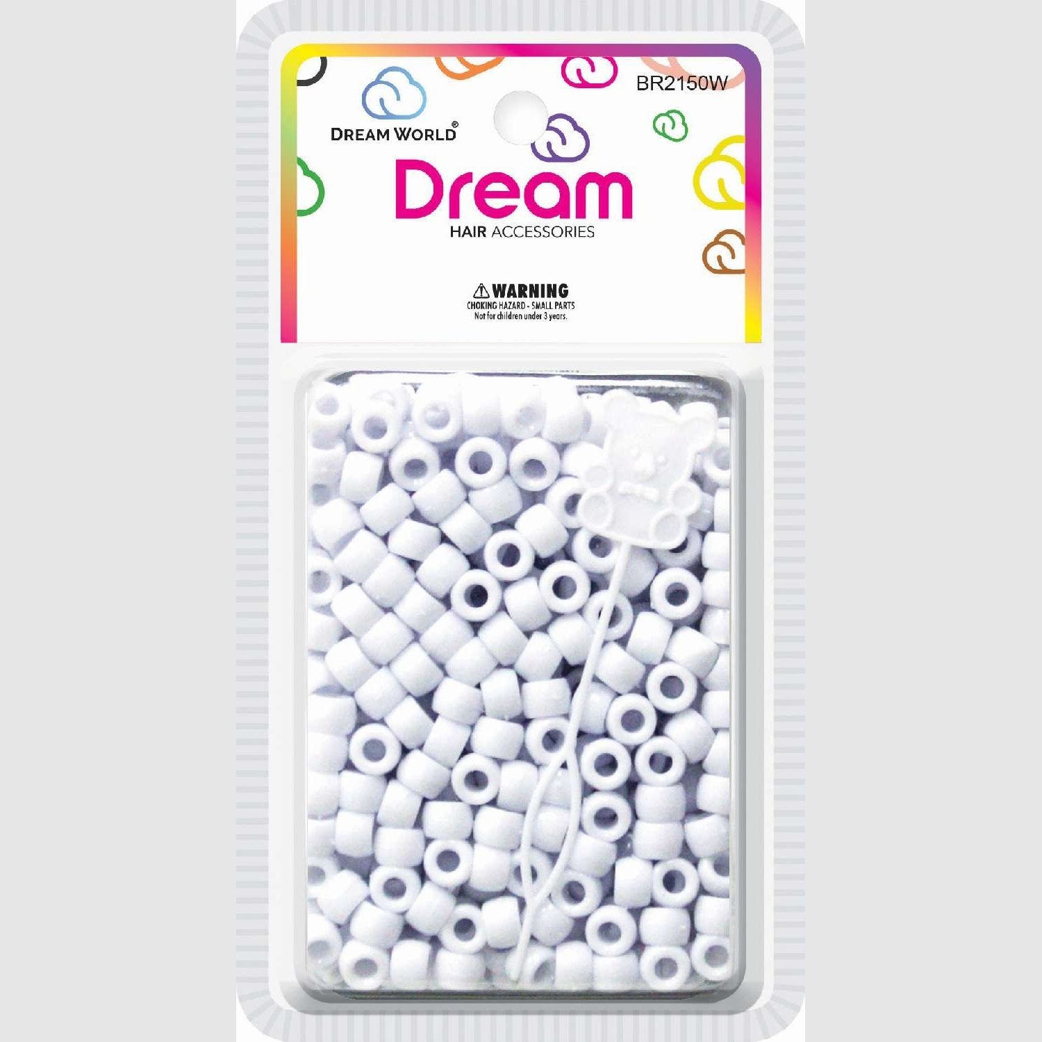 Chloe Bead Round 500 White Chloe Bead Round 500 White