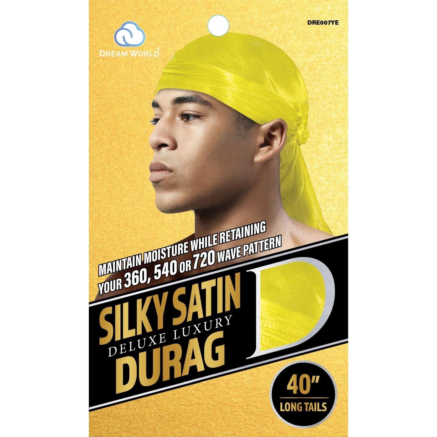 Dream Men Durag Smooththick Yellow Dream Men Durag Smooththick Yellow