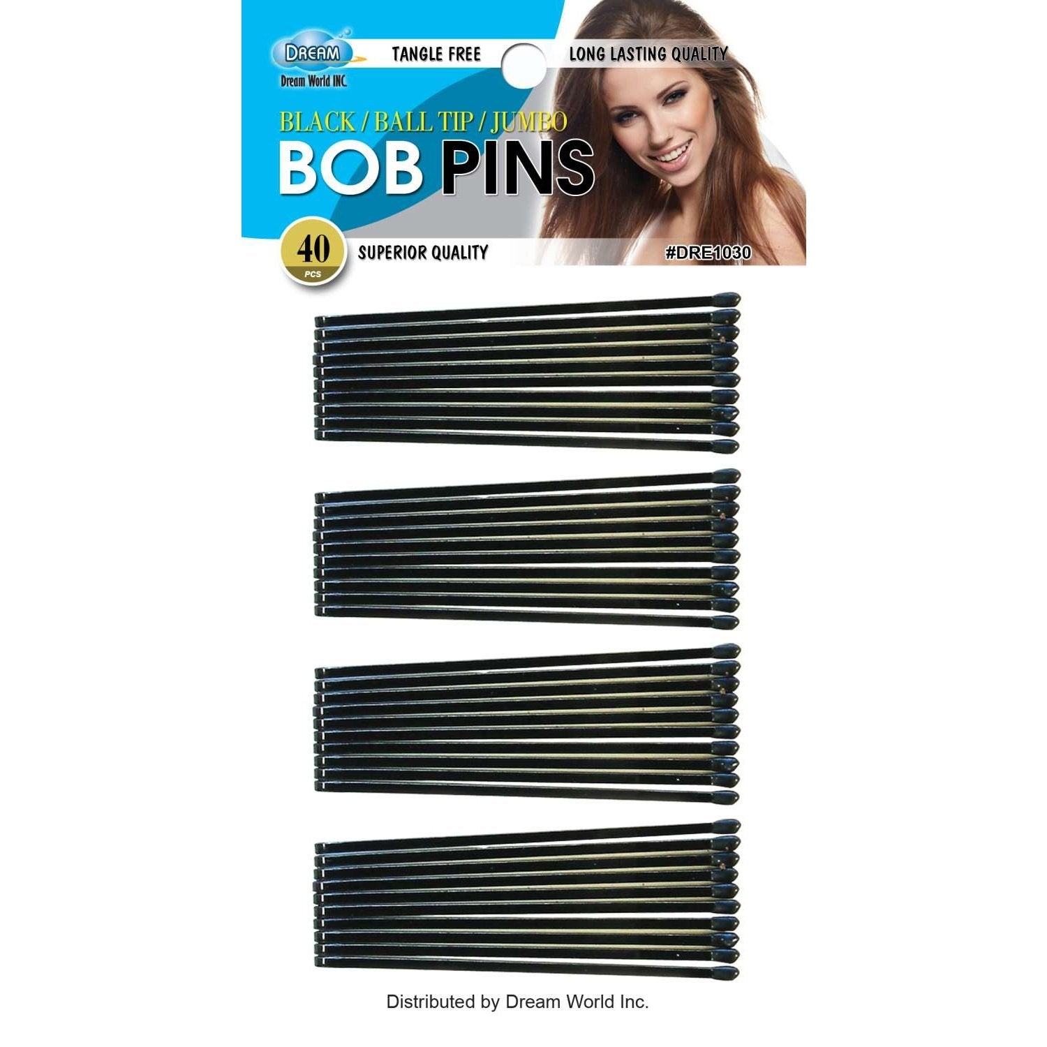 Dream Bobpin Jumbo 36Ct Black Dream Bobpin Jumbo 36Ct Black