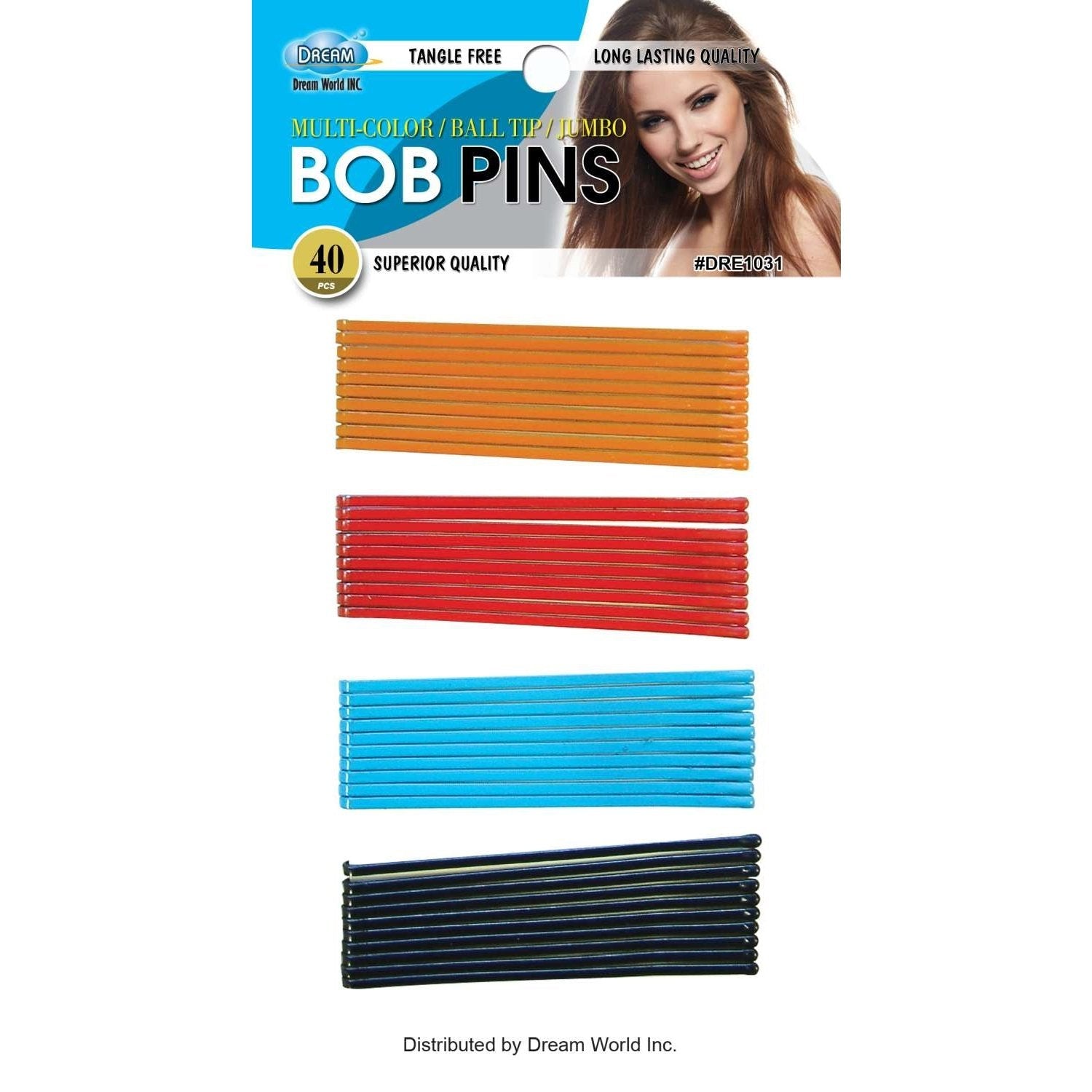 Dream Bobpin Jumbo 36Ct Multi Dream Bobpin Jumbo 36Ct Multi