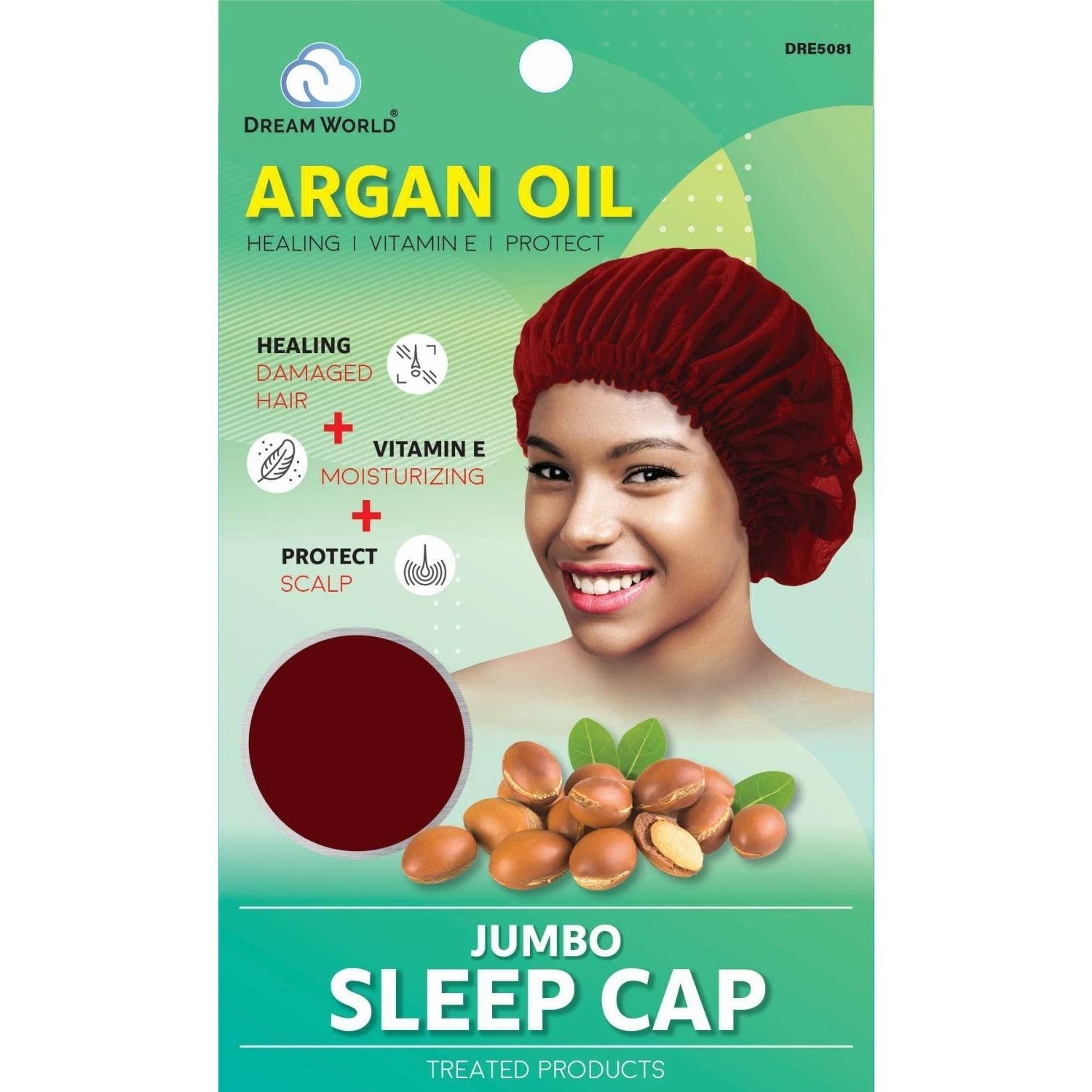 Dream Argan Oil Satin Sleep Cap Dream Argan Oil Satin Sleep Cap