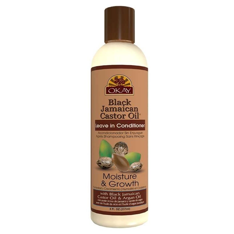 Okay Black Jamaican Castor Oil Moisturizing Growth Leave-Inconditioner Okay Black Jamaican Castor Oil Moisturizing Growth Leave-Inconditioner