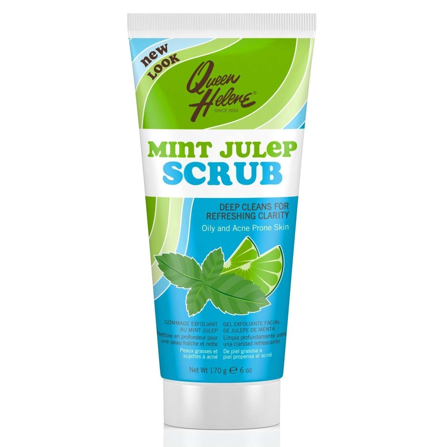 Queen Helene Mint Julep Natural Facial Scrub Queen Helene Mint Julep Natural Facial Scrub